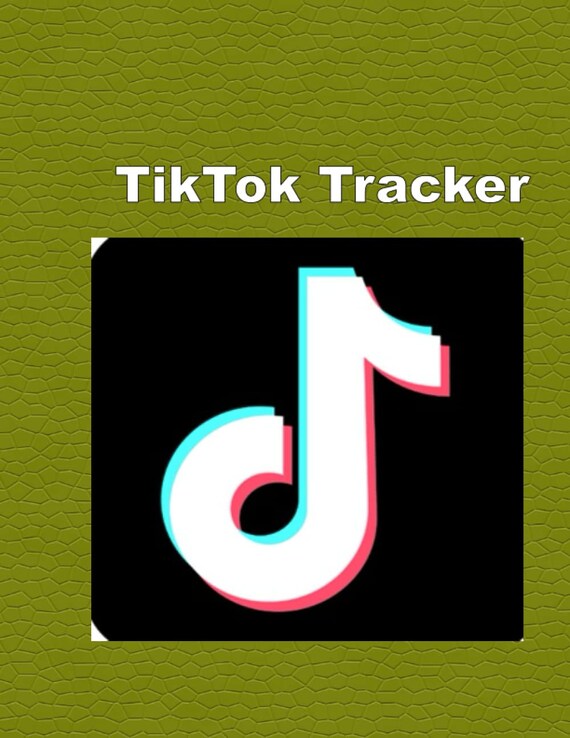 TIKTOK TRACKER JOURNAL Tiktok Tracker / Tiktok Planner / Etsy