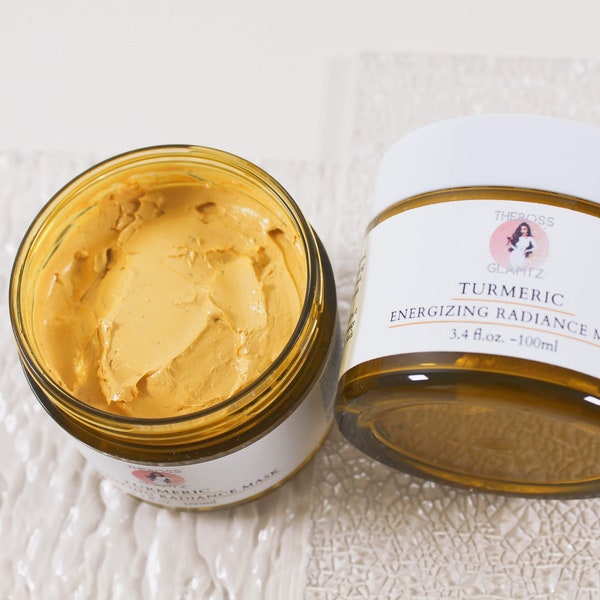 Turmeric Face Mask with Organic Walnut and Seed Extracts, Skin energised, Reduce Breakouts - 100 ML