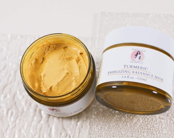 Turmeric Face Mask with Organic Walnut and Seed Extracts, Skin energised, Reduce Breakouts - 100 ML