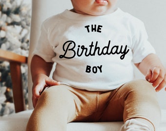 Birthday Boy Onesie®, Boy Birthday Shirt, The Birthday Boy, The Birthday Boy Shirt, 1st Birthday Shirt, Birthday Boy, First Birthday