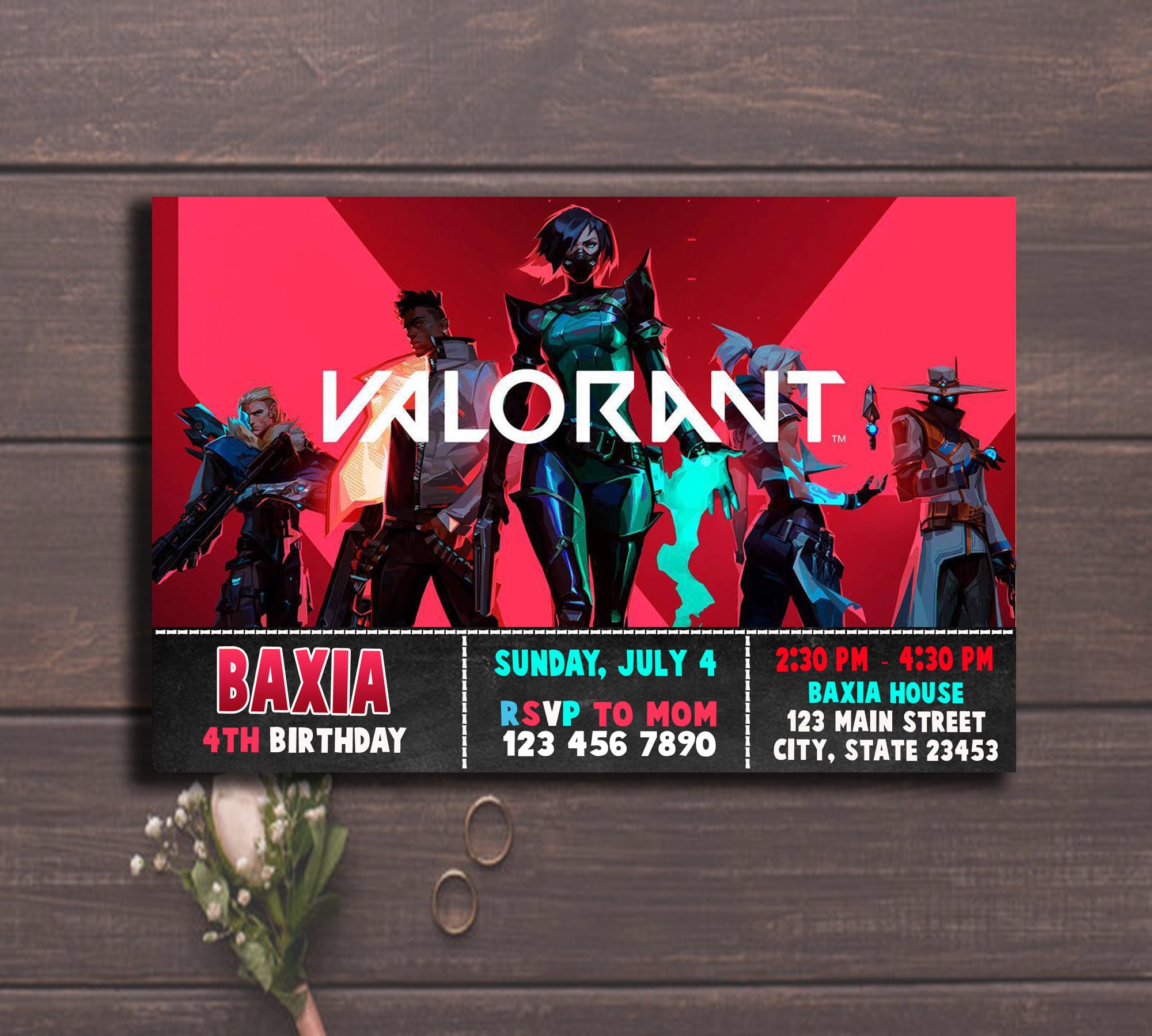 Valorant Birthday