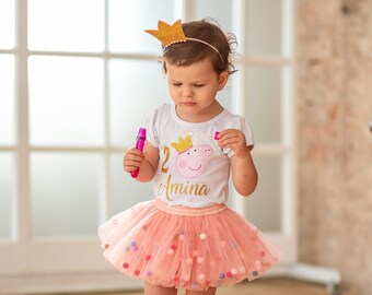 peppa pig birthday girl dress