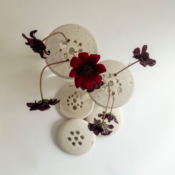 Ceramic Flower Frogs Made to Order Etsy