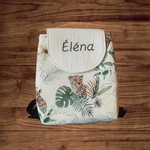 Sac à Dos Maternelle à broder | à personnaliser en coton en Edition Limité