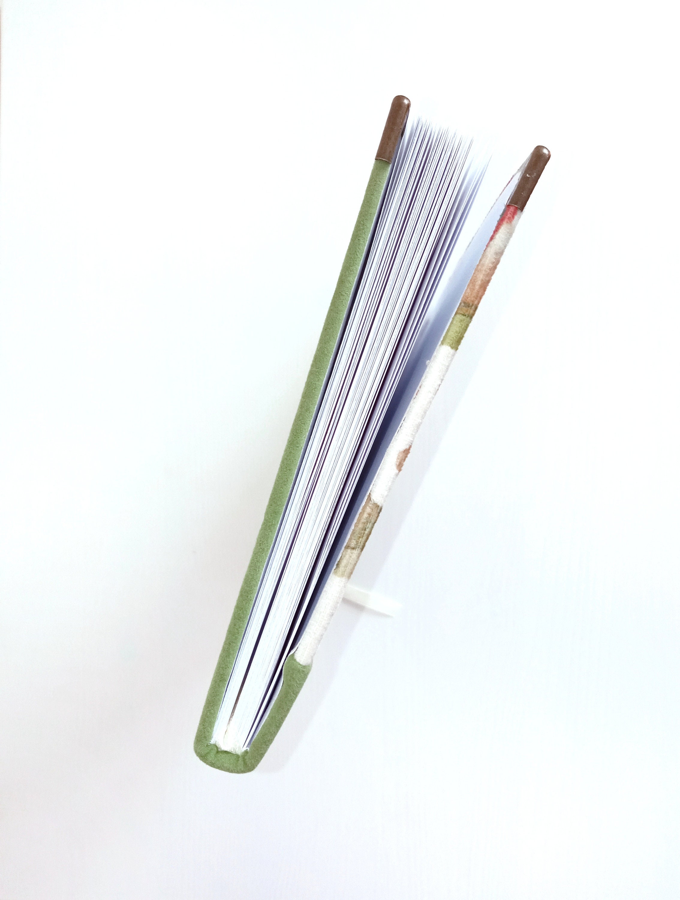 Personalized velvet journal. Original handmade notebook. A5 Etsy