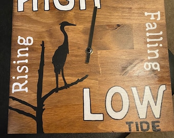 Tide Clock- hand painted