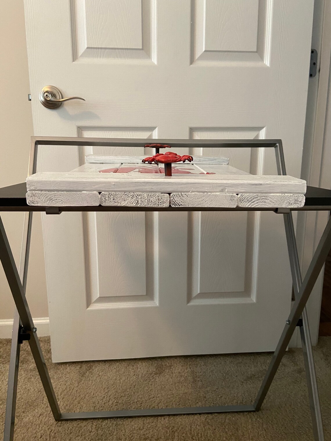 Wood Tv Tray Coastal Carolina Handpainted Etsy