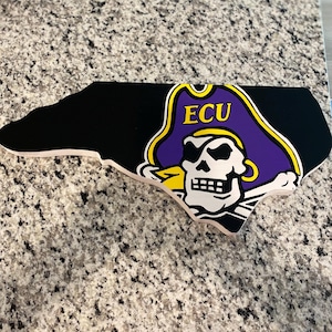 Hand Painted East Carolina University Wall Sign