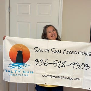 Handpainted UNC Wall Sign - North Carolina Shape image 5