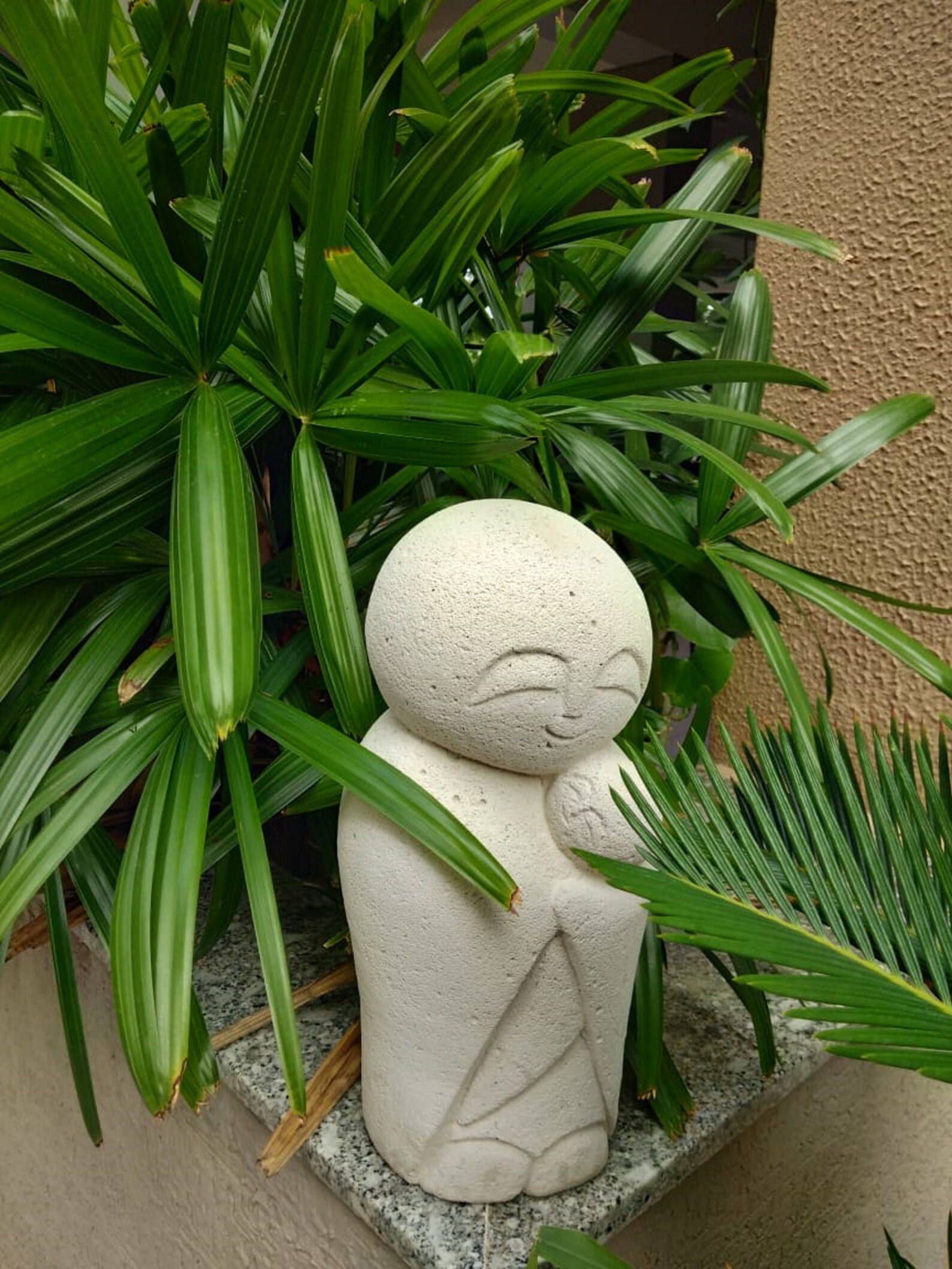 Jizo Statue Jizo Statue Holding Baby Garden Art Garden Etsy