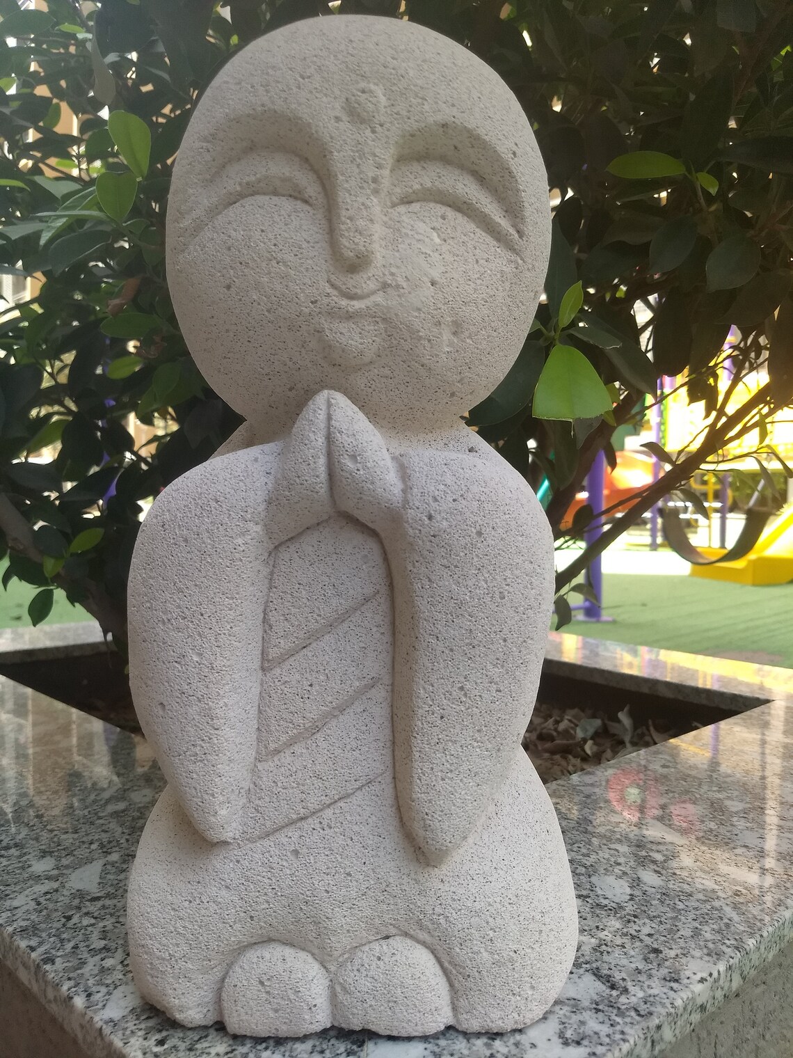 Jizo Monk Buddha Jizo Statue Buddhist Protector of Children Etsy