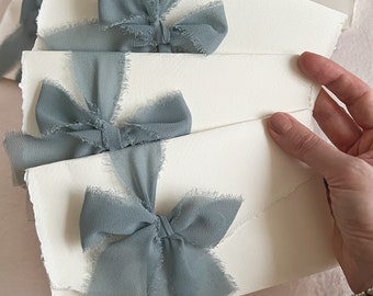 Eleganckie zaproszenie ślubne, luksusowe zaproszenie ślubne z papieru czerpanego, ponadczasowe zaproszenie ślubne, zaproszenie ślubne z papieru Amalfi