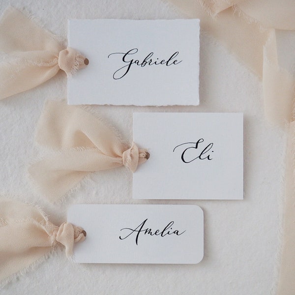 Segnaposto Matrimonio Personalizzati - 60 Pezzi Con Frase A Scelta - Foto 6