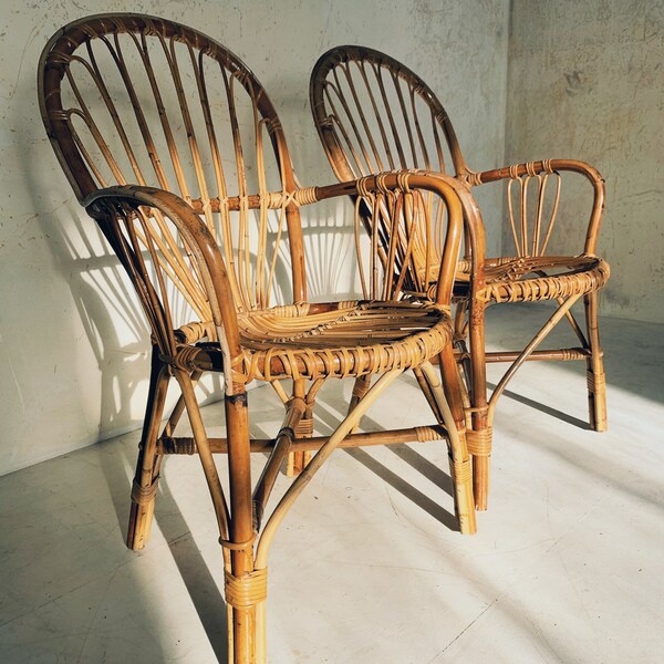 Bamboo Chair Etsy UK