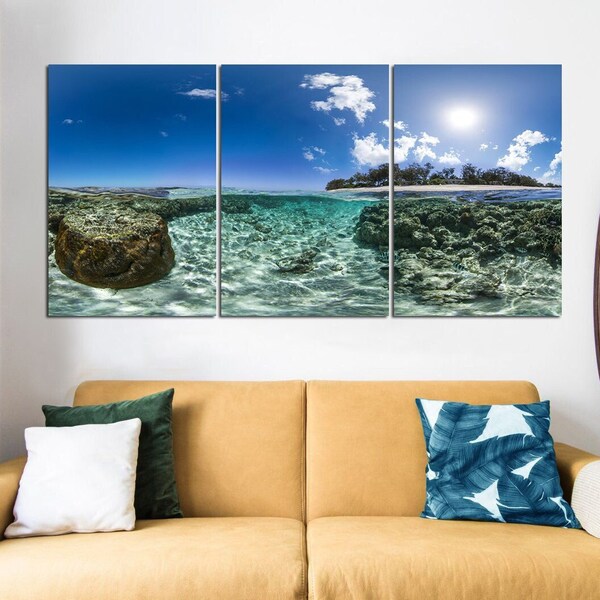 Teal Beach Decor Etsy