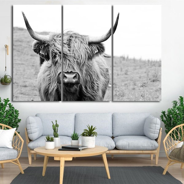Shaggy Cow Etsy