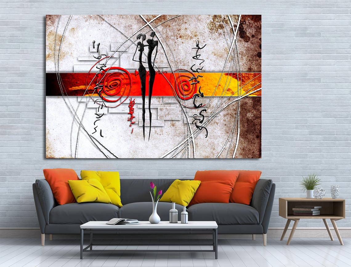 South african art Contemporary art Ethnic wall décor African Etsy
