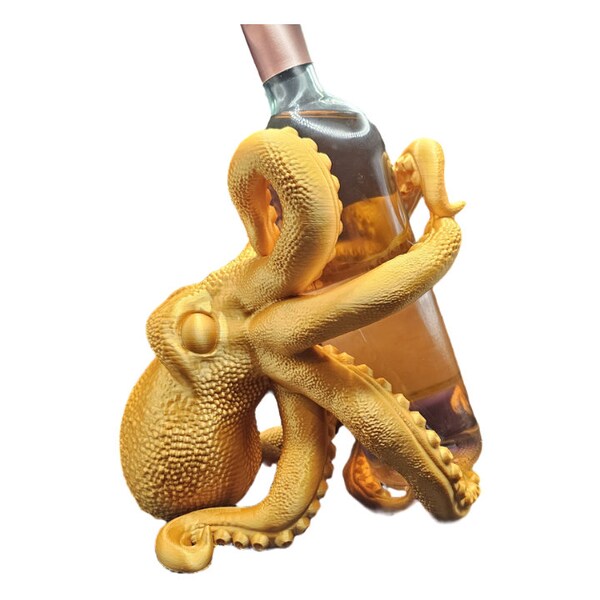 Bordeaux Octopus Wine Holder Etsy