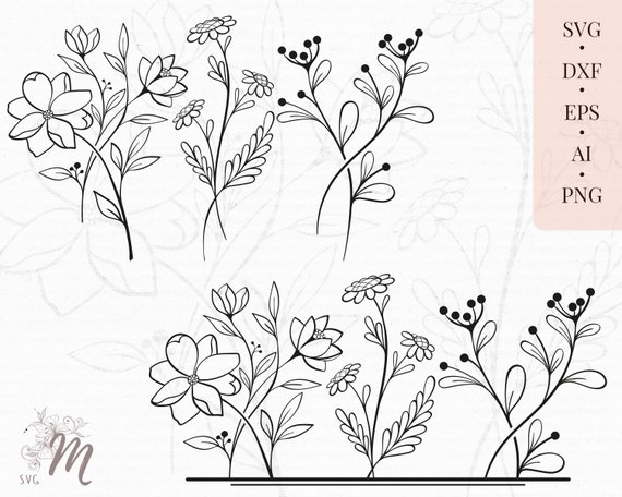 Free Free 59 Wild Flower Bouquet Svg SVG PNG EPS DXF File