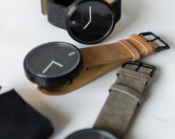 Minimalist Custom Watches Designed by Rico Lavender - Simple and Elegant. Clean and Stylish. Great Gift idea!