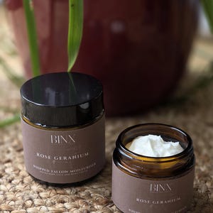 Whipped Beef Tallow Face & Body Moisturiser - Essential Oil Skincare