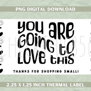 Thermal Printer Label Sticker download, You Are Going to Love This, 2.25&quot; x 1.25&quot; for Small Businesses
