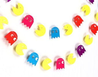 Pacman Ghost Birthday Decorations