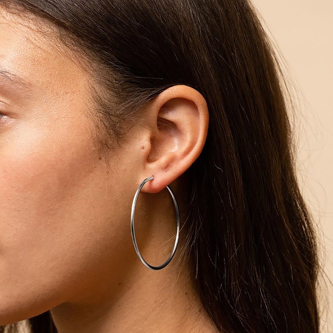 thin big hoops