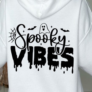 Spooky Vibes SVG - Spooky Season - Halloween SVG - Cricut Cut File - Instant Download - Happy Halloween Shirt SVG - Stay Spooky svg Clipart