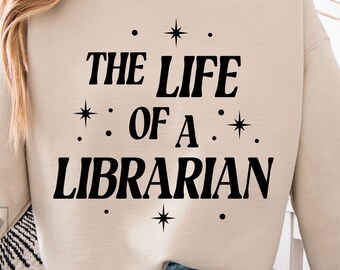 Das Leben eines Bibliothekars SVG PNG - Cricut Bibliothekar Leben - Bibliothekar Geschenk - Ich bin dieser Bibliothekar Shirt - Bibliothek-Modus - In meiner Bibliothekar Ära
