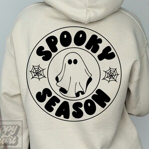 Spooky Season SVG - Spooky Vibes - Retro Halloween SVG - Ghost Cricut Cut File - Instant Download - Funny Halloween Shirt SVG - Spooky svg
