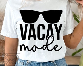 Vacay Mode SVG - Summertime SVG - Digital Download - Retro Cricut Cut File - Summer svg - Beach Life - Vacation Shirt svg - Hello Summer SVG
