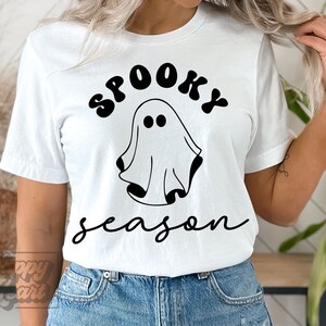 Spooky Season SVG - Spooky Vibes - Retro Halloween SVG - Cricut Cut File - Ghost Instant Download - Funny Halloween Shirt SVG - Spooky svg
