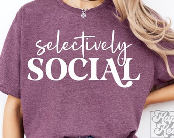 Wählbar soziales SVG - All Peopleed Out svg - Nope Not Today SVG - sarkastisches Zitat - Introvertierter Heimkörper - Müde Mama - Nicht erwachsen Cricut