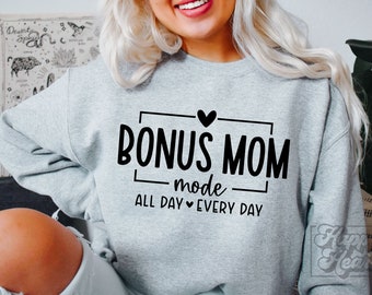 Modo Mãe Adotiva SVG PNG - Mãe Abençoada svg - Modo Madrasta svg - Vida de Madrasta svg - Na Minha Era de Mãe Adotiva svg - Abençoada com Ambos - Dia das Mães