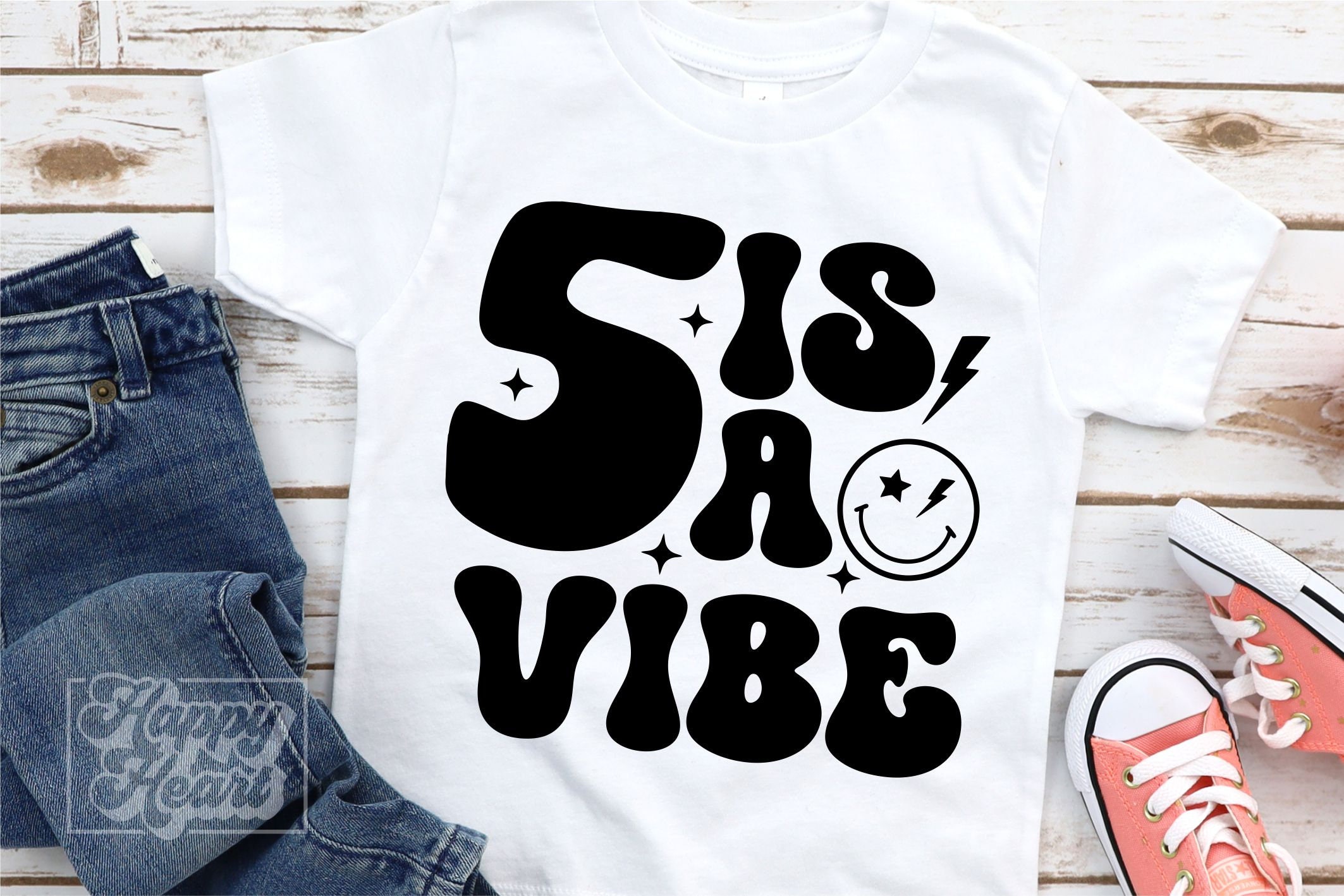Retro Five Is A Vibe SVG - Fifth Birthday Boy Shirt SVG - Instant Download - Cricut File - 5th Birthday Boy png - Five svg - 5 Silhouette