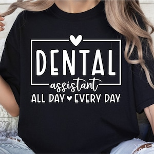 Assistente de Dentista SVG PNG - Limpeza de Dentes - Ocupação de Dentista - Higienista Dental - Citação de Dentista - Download Digital Cricut - Ditado Odontológico