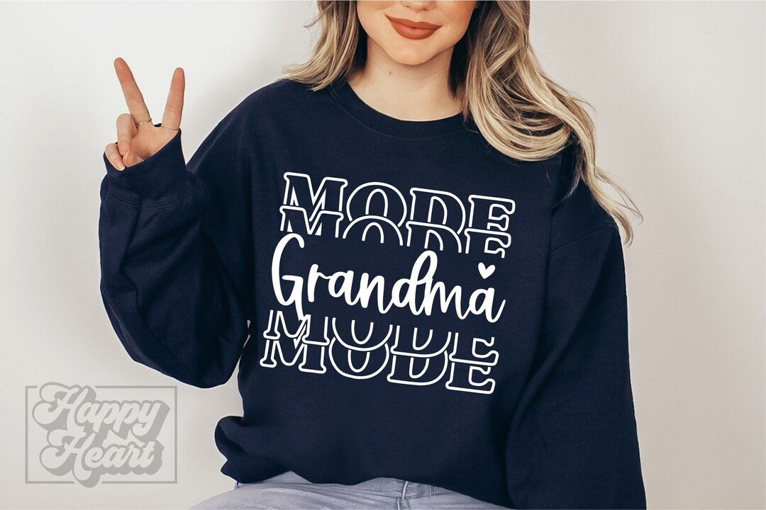 Grandma Mode SVG - Grandma Shirt SVG - Grandma Svg - Digital Download ...