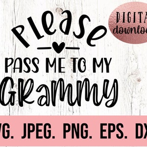 Bitte führen Sie mich zu meinem Grammy SVG - Grammys Herz stehlen - Mein Herz gehört Grammy - Cricut-Datei - digitaler Download - Grammys Valentine