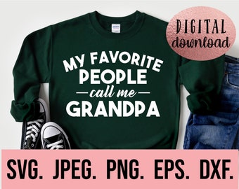 My Favorite Fishing Buddies Call Me Grandpa, Personalized Grandpa