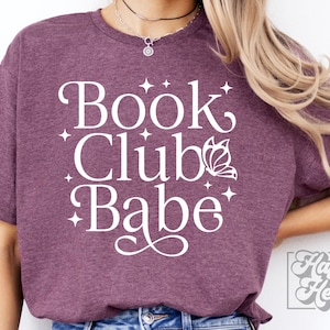 Book Club Babe SVG PNG - In meiner Bücher-Ära - Nur noch ein Kapitel - Blumenbuch-Liebhaber-Geschenk - Lesen SVG - Buchtrovert Era