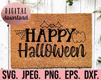 幼稚園のブークルーのハッピーハロウィーン SVG、トリックオアトリート