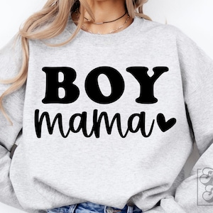 Boy Mama SVG - Na minha era Boy Mom png - Boy Mom svg - Mãe de meninos svg - Mama PNG - Download instantâneo - Dia das mães - Camiseta Blessed With Boys