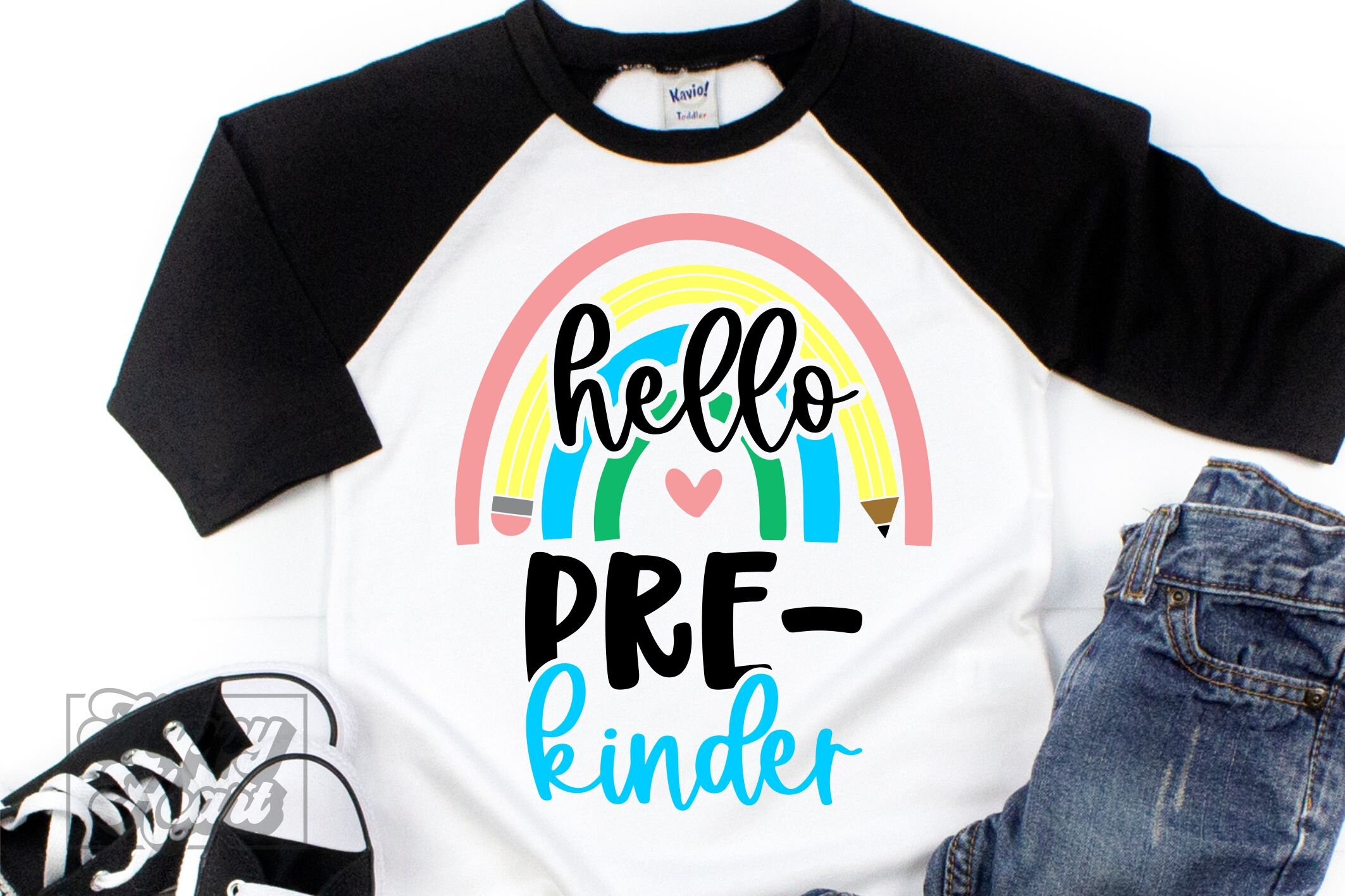Hello Pre Kinder SVG - Instant Download - Cricut Cut File - Back to ...