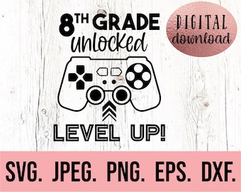 8th Grade Svg Etsy