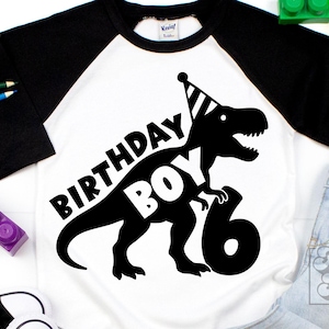6th Birthday T Rex SVG - I am Six Dinosaur PNG - Sixth Birthday Boy - Digital Download - Birthday Boy - Six Birthday SVG - Hear Me Rawr svg