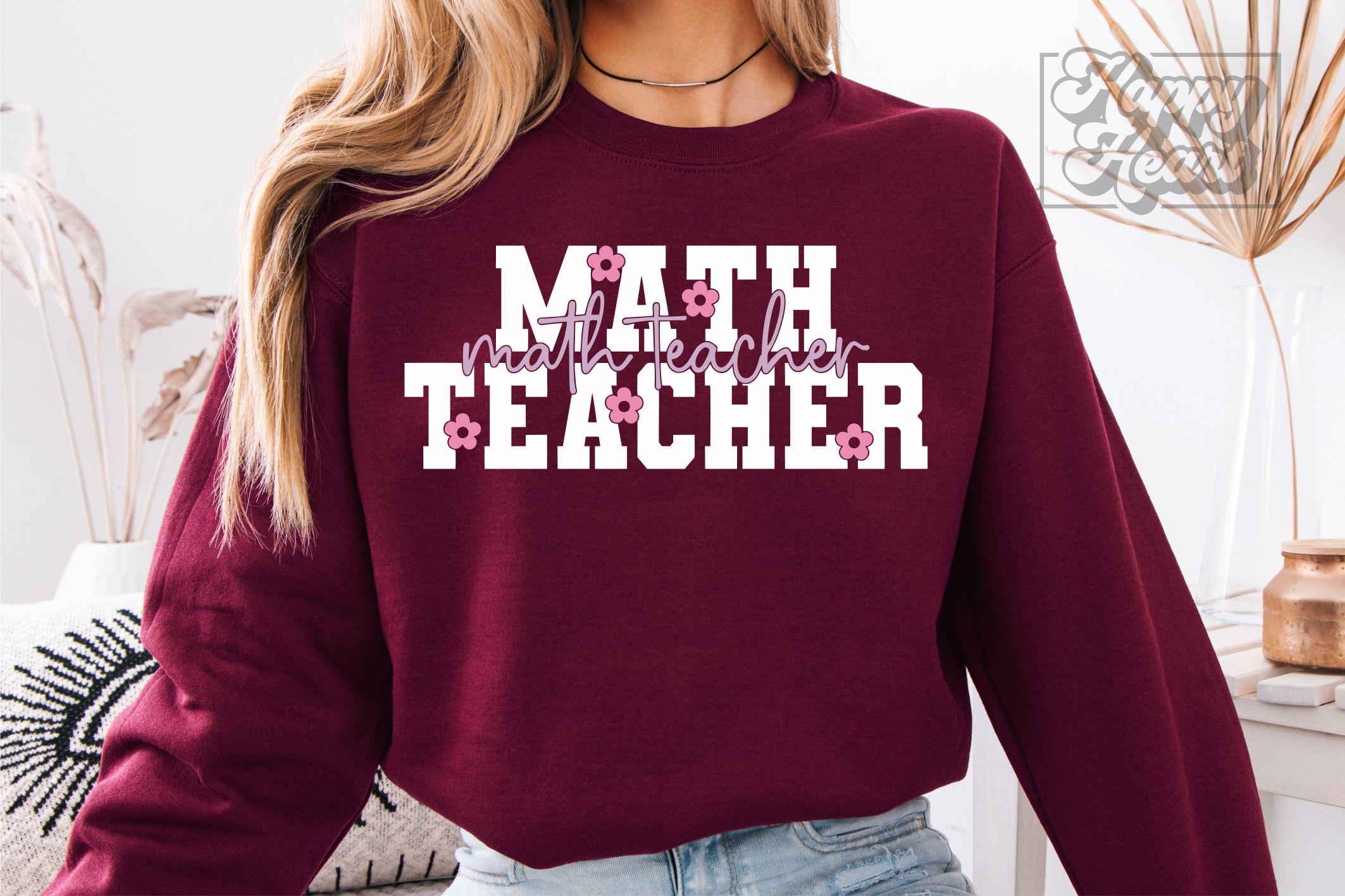 Math Teacher SVG PNG - Digital Download - Cricut File - Etsy