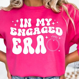 In meiner Engagierten Ära SVG - Ich bin die Braut, es ist ich SVG - Braut zu sein Design - Retro Bachelorette png - Cricut Datei - Zukünftige Frau Shirt - Verlobte