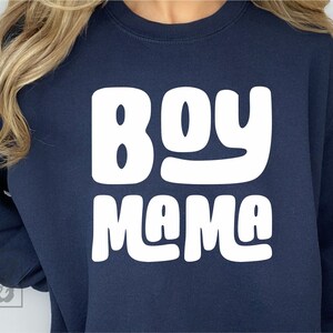 Boy Mama SVG PNG - Na minha era de Boy Mom - Design de Boy Mom - Mãe de meninos - Mãe de meninos - Download instantâneo Dia das mães - Camiseta Blessed With Boys