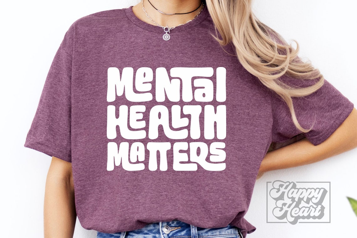 Mental Health Matters SVG PNG - Self Love - Cricut Instant Download ...